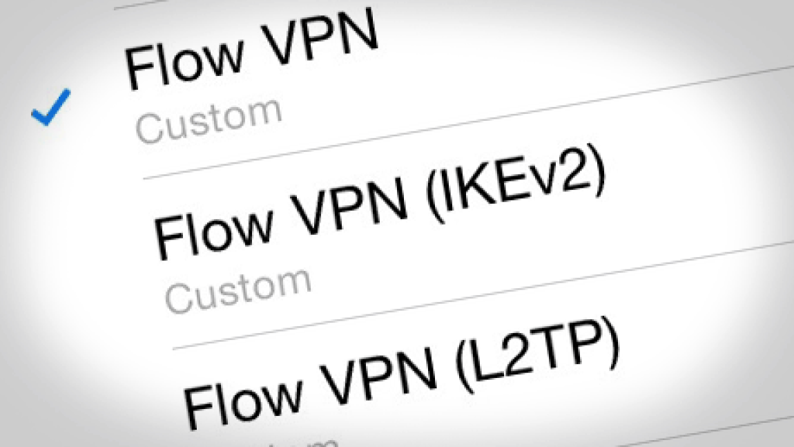 IKEv2 standard in Global VPN app family for iOS 8 and 9
